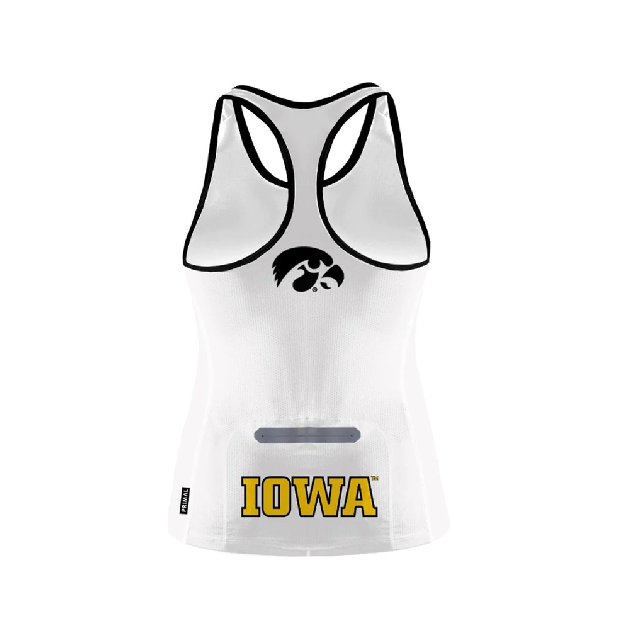 Primal University of Iowa Hawkeyes Astara Womens Cycling Tank