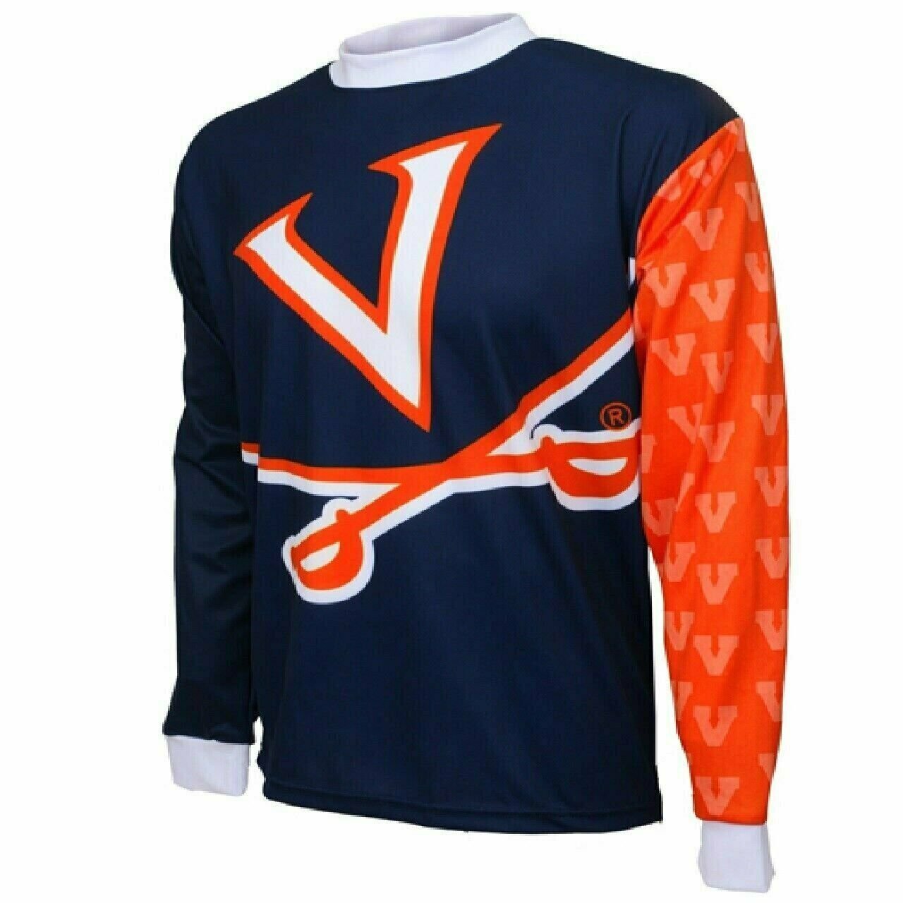 Cycling Jersey University of Virginia Cavaliers College LS Men's MTB