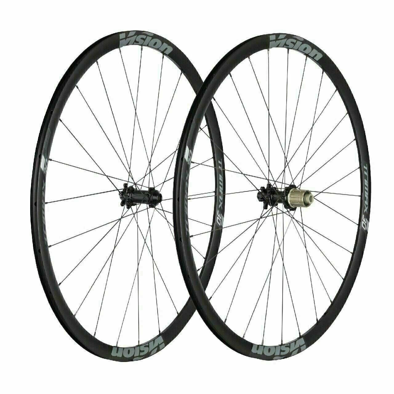 Vision TriMax 30 Alloy Clincher Disc Brake 6Bolt 700c 21/24H Wheelset