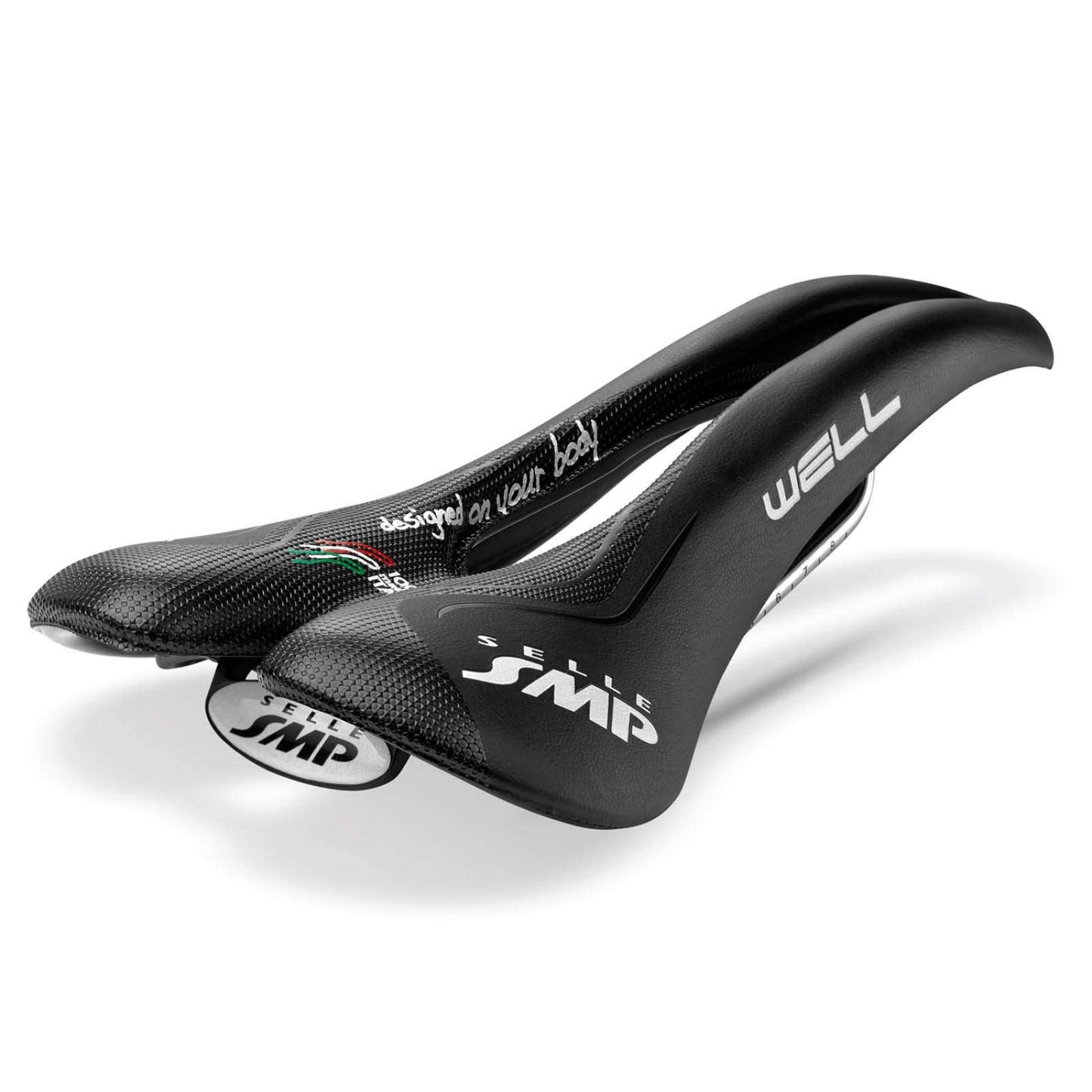 Selle SMP Unisex's Well Saddle, Black, Medium