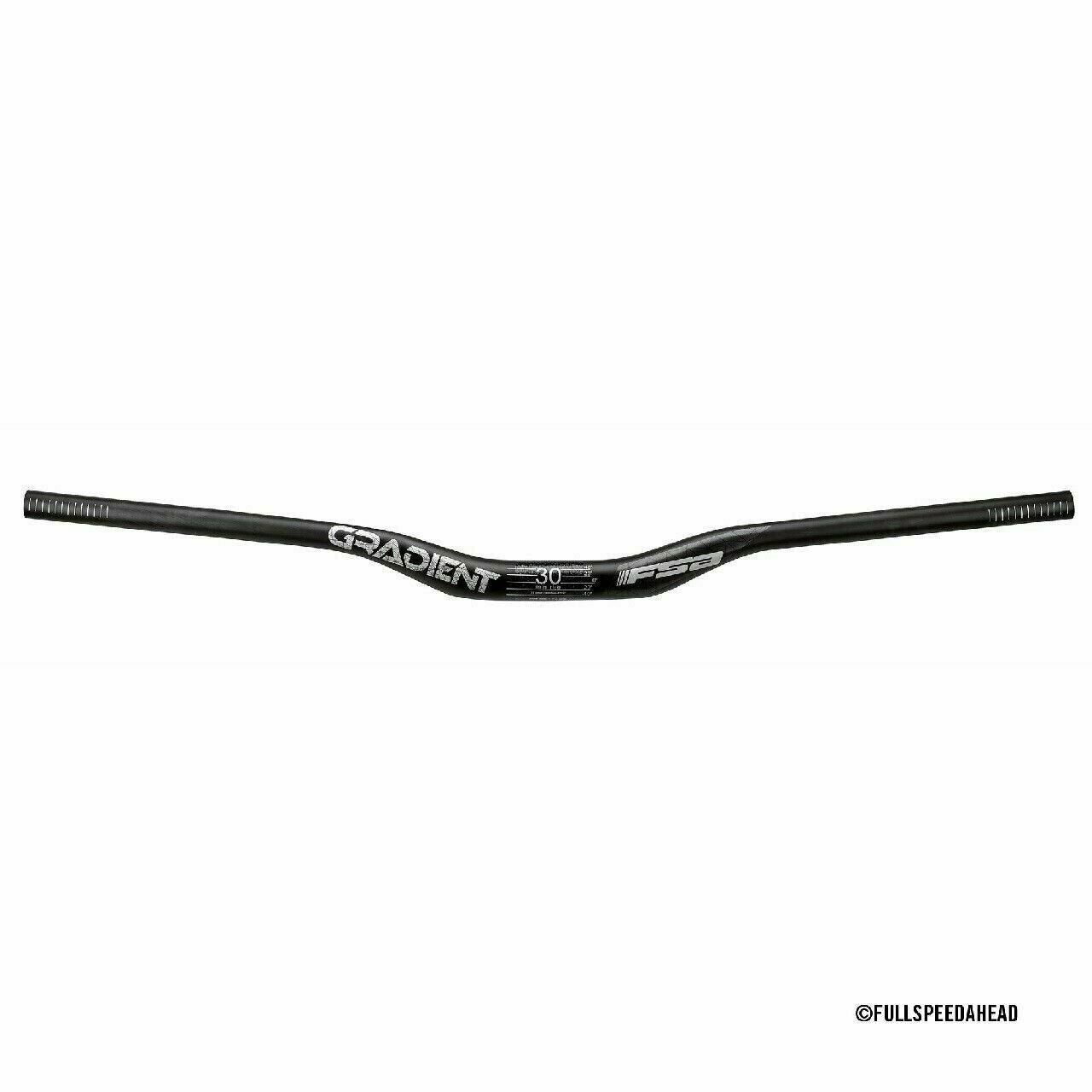 FSA Gradient Riser Handlebar Carbon Trail/Enduro 30mm  35mm clamp 800mm