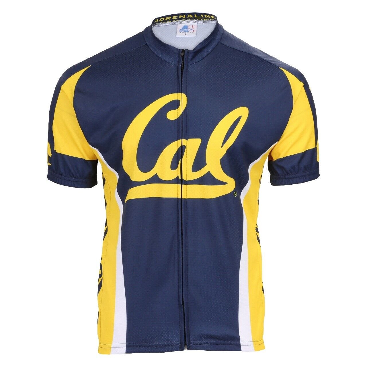 Cycling Jersey U Cal Berkley University of California Full Zip Cycling Jersey