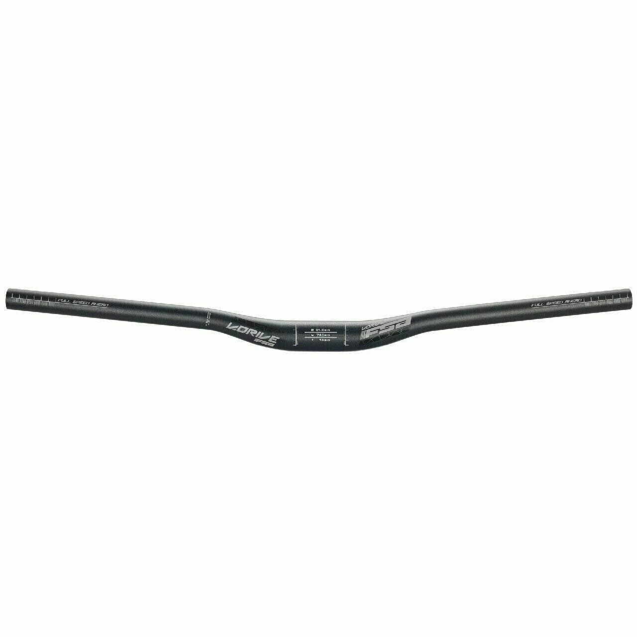 FSA V-DRIVE Alloy Mountain Bike Riser Handlebar  31.8 x 15 x 740mm