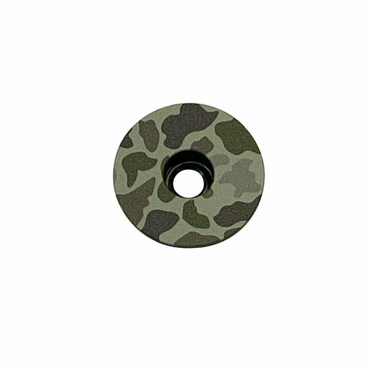 Enlee Decorative Custom Stem Top Cap 1 1/8" Camo