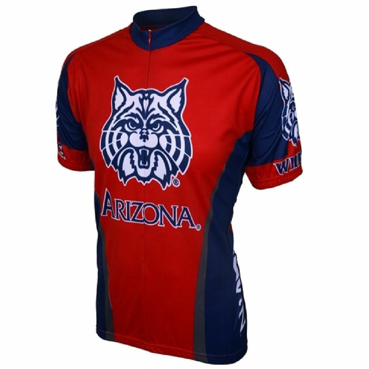 Cycling Jersey University of Arizona Wildcats Short Sleeve Men's med bm1