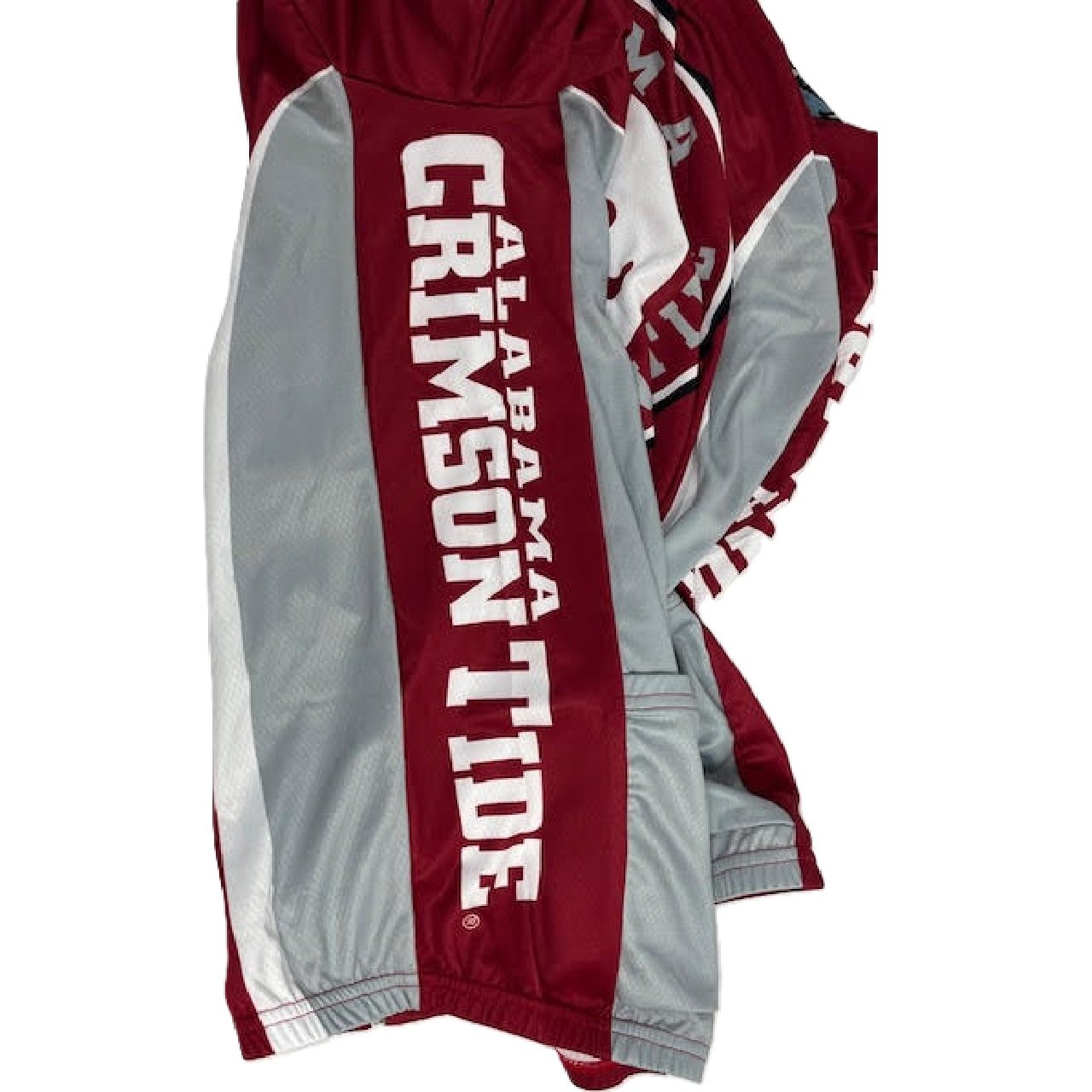 Alabama Crimson Tide Cycling Jersey  College Full zip Men's 2XL-V1