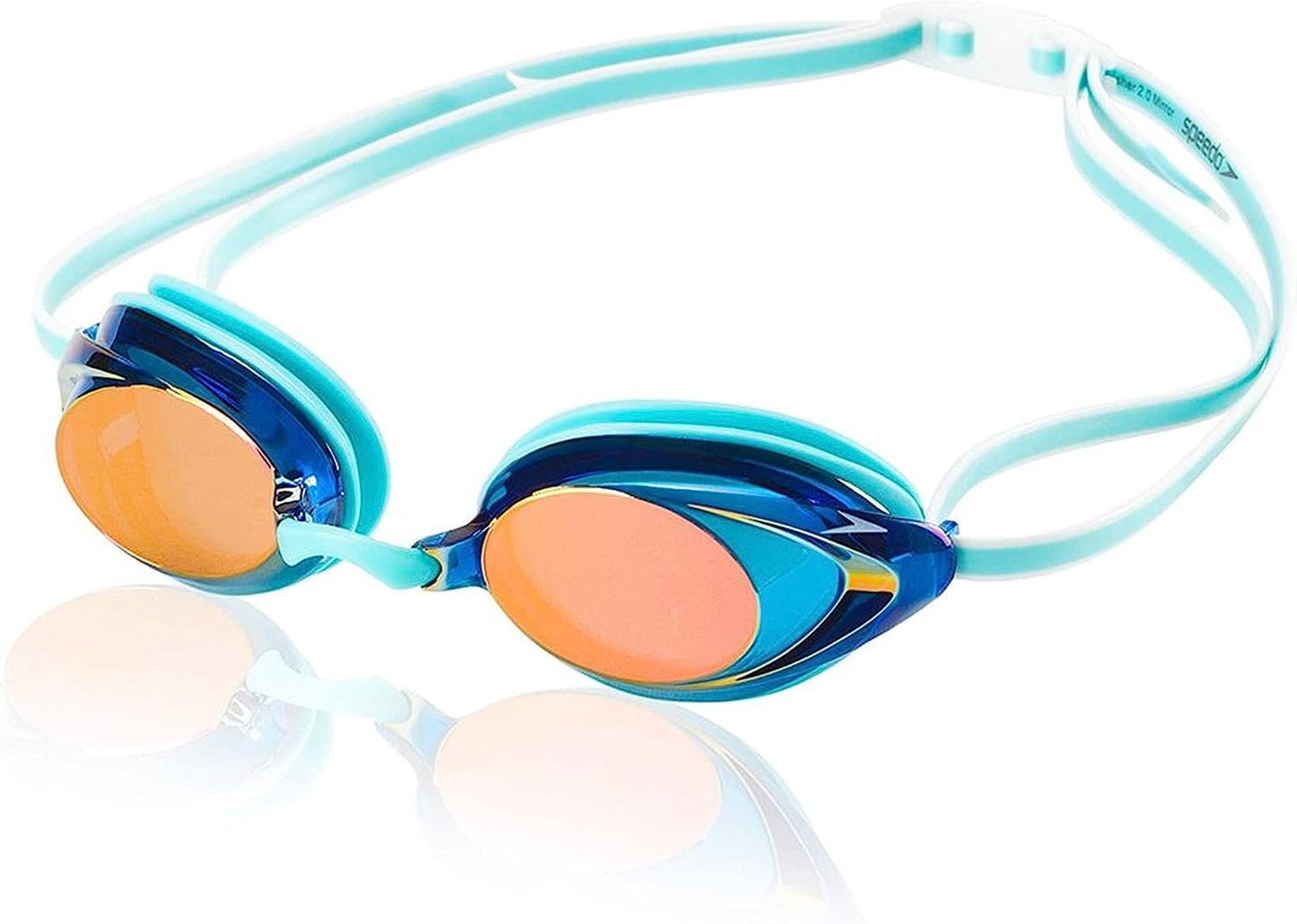 Speedo Women's Swim Goggles Mirrored Vanquisher 2.0