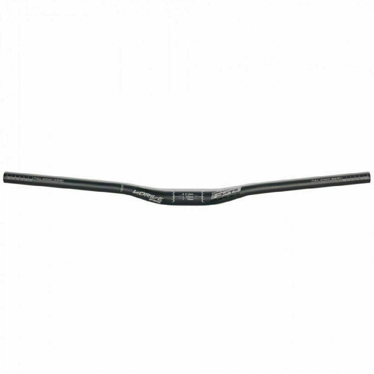 MTB Handlebar FSA V-DRIVE ALLOY RISER HANDLEBAR 31.8 x 15 x 740mm V19