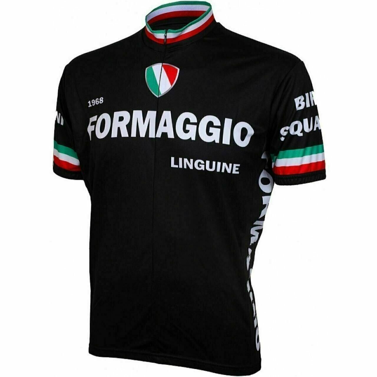 Cycling Jersey Formaggio 1968 Retro Short sleeve 19" zip men's cycling jersey