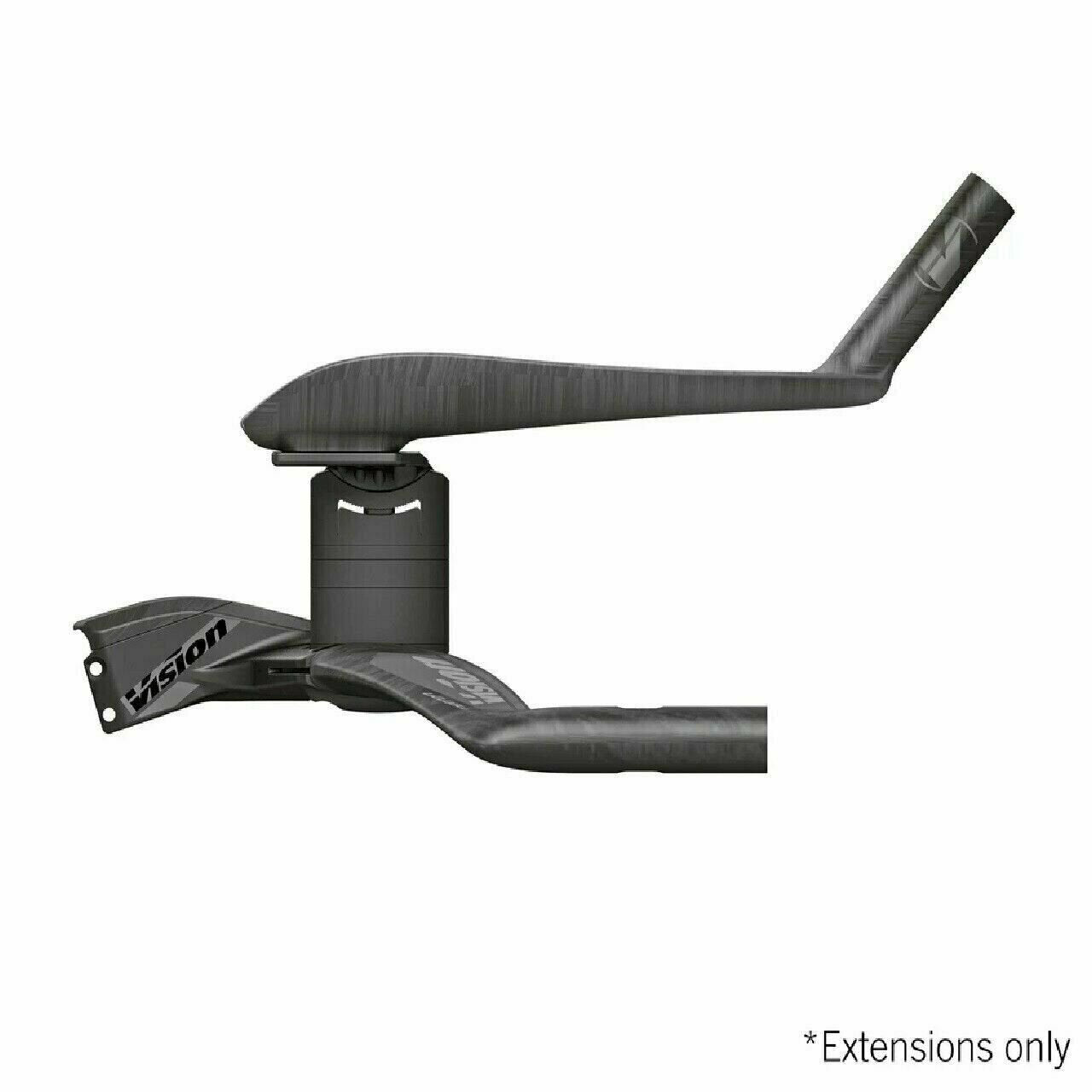 Aerobars Vision Metron TFE Pro Carbon Aerobar Extension Bars