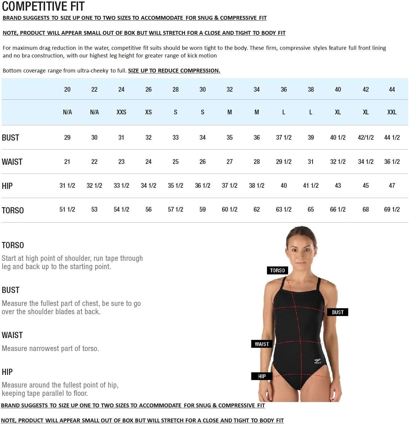 Speedo Swimsuit One Piece Endurance+ Flyback Adult Team Colors Black/Black, 34