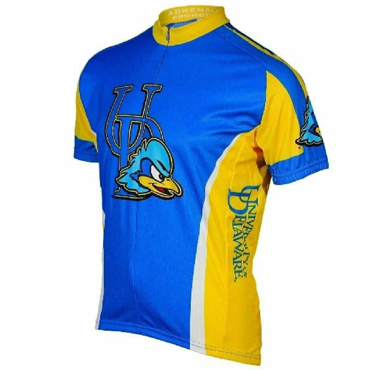 University of Delaware Blue HensFull zip Men'sCycling Jersey