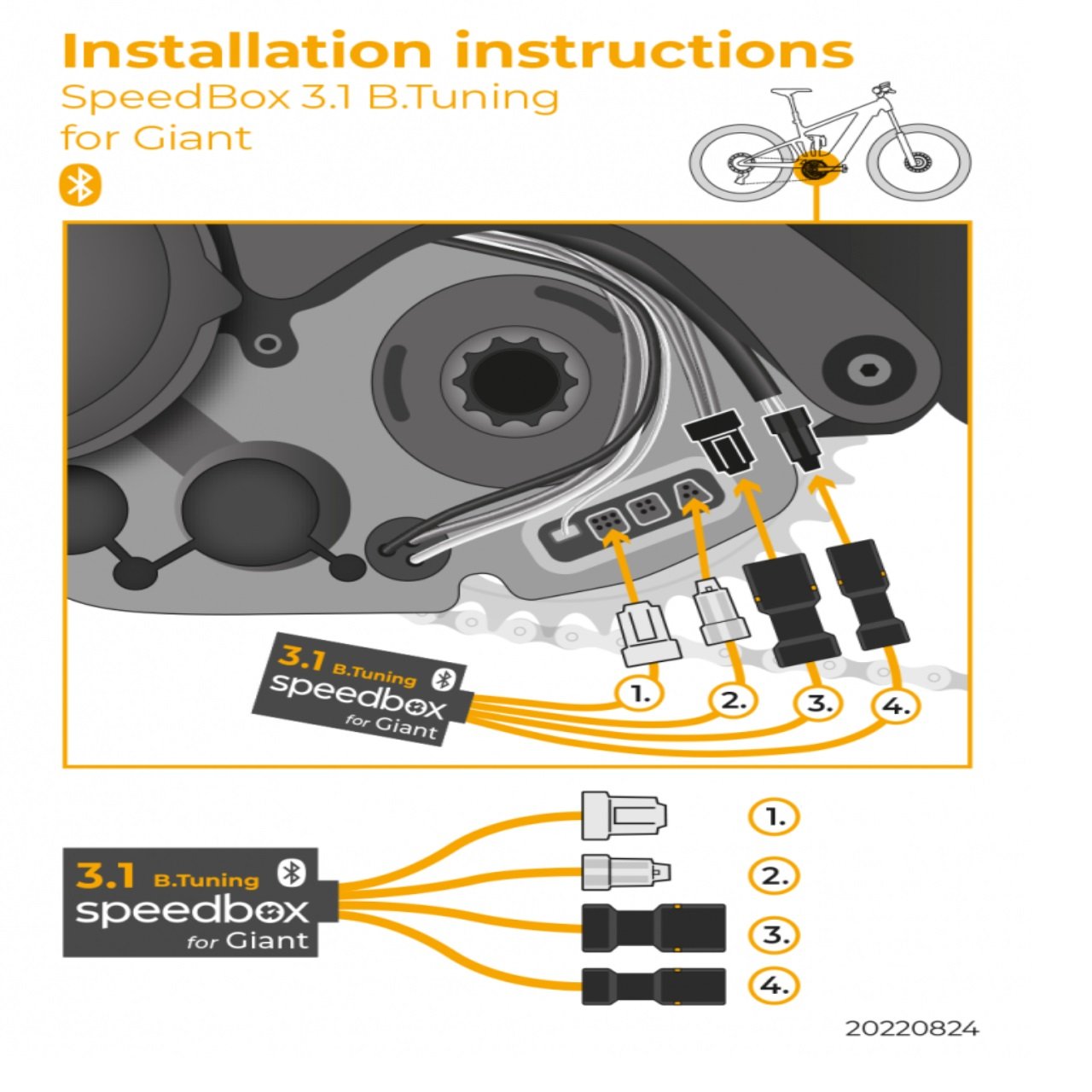 SpeedBox 3.1 B.Tuning Fits Giant (RideControl Go)