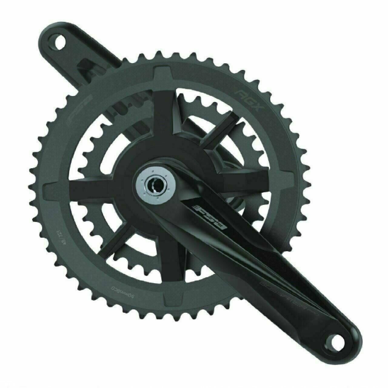 Crankset FSA Gossamer Pro Modular AGX+ 2 Ring Crankset 386EVO (2021) 46/30T