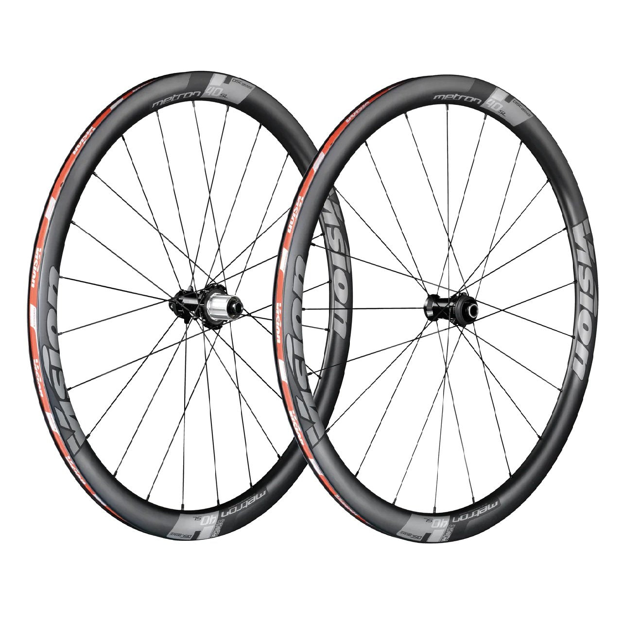 Vision Metron 40 TL 700c Disc Brake Wheelset