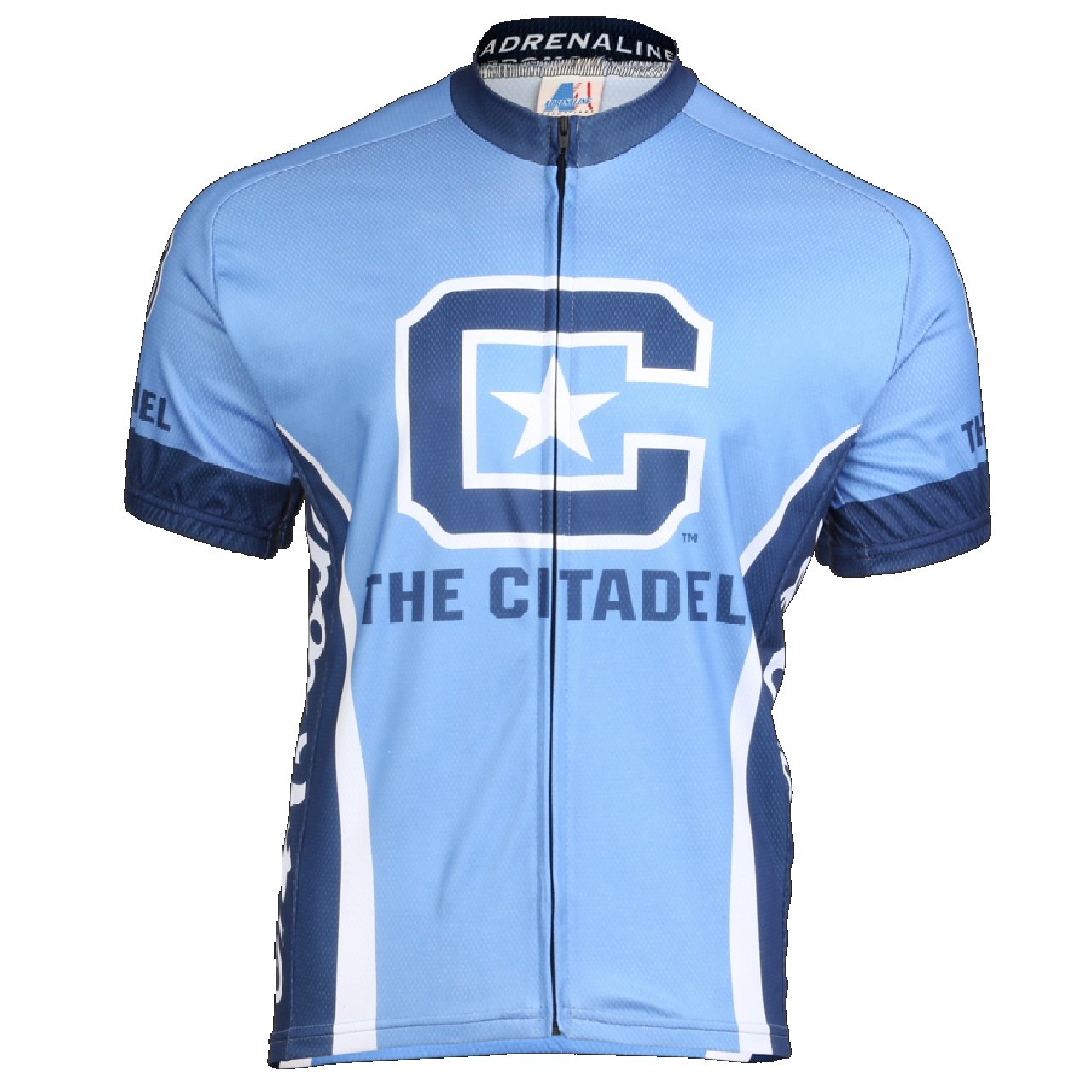 Cycling Jersey The Citadel Bulldogs Full zip Men's Short Sleeve 2023