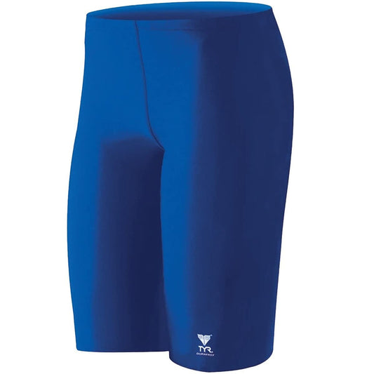 TYR Men's Standard Durafast One Jammer Swimsuit, Royal, 38