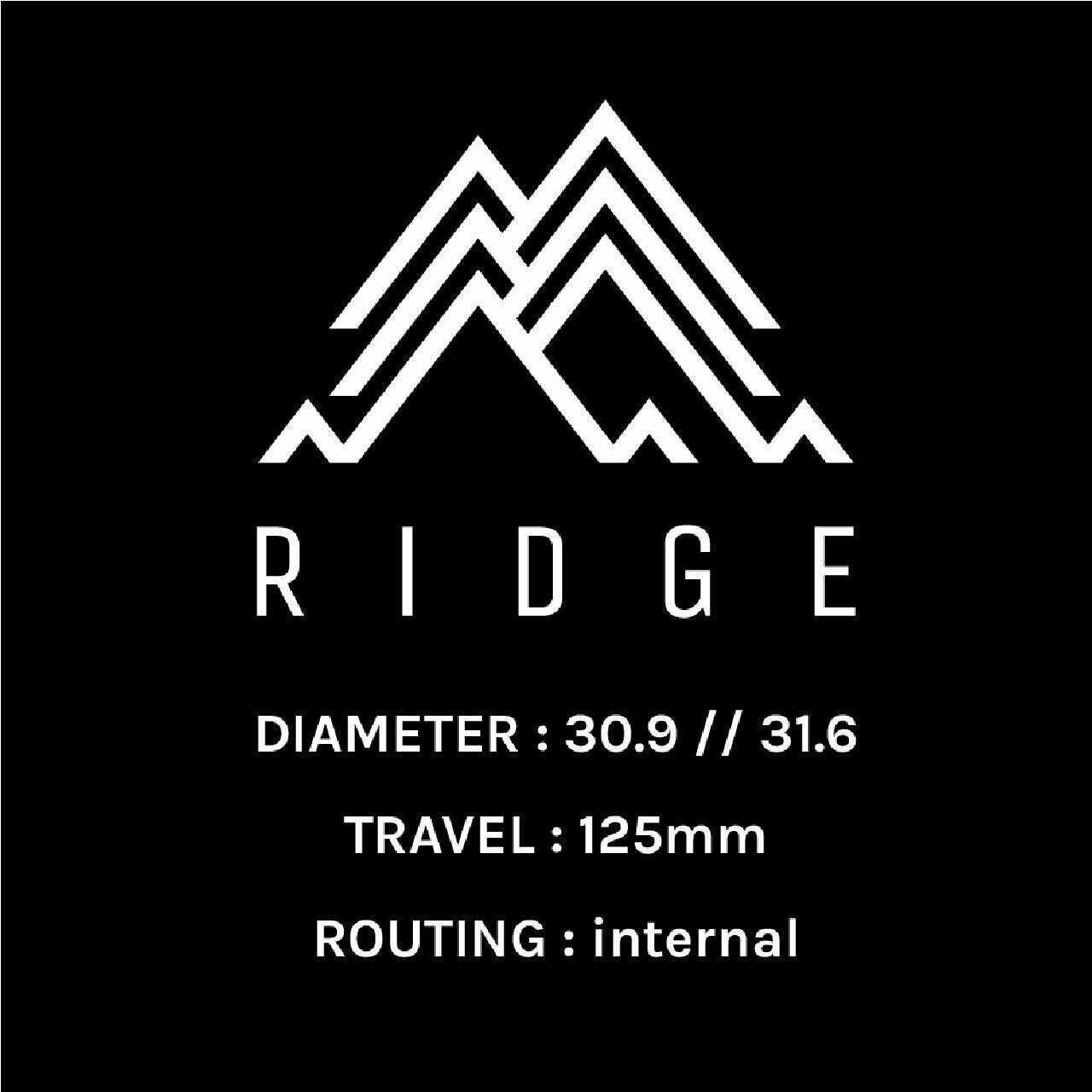 PNW Ridge Dropper Seatpost 31.6mm -125mm travel Dropper Post