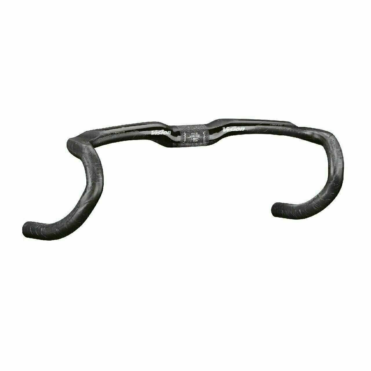 Carbon Handlebar Vision Trimax  4D Carbon Ergo Compact Road Handlebar 31.8- ACR