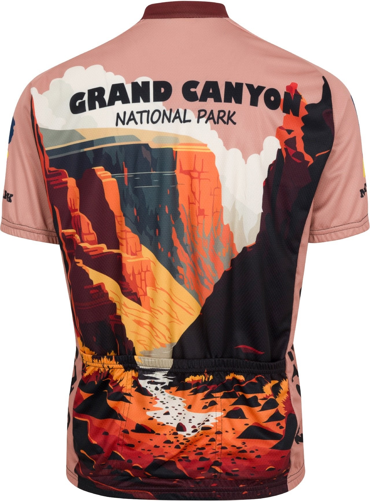 Grand Canyon National Park Full Zip Cycling Jersey