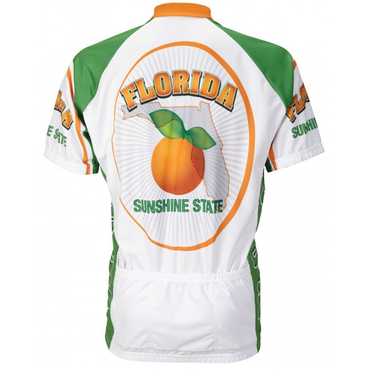 Cycling Jersey Florida The Sunshine State Full Zip