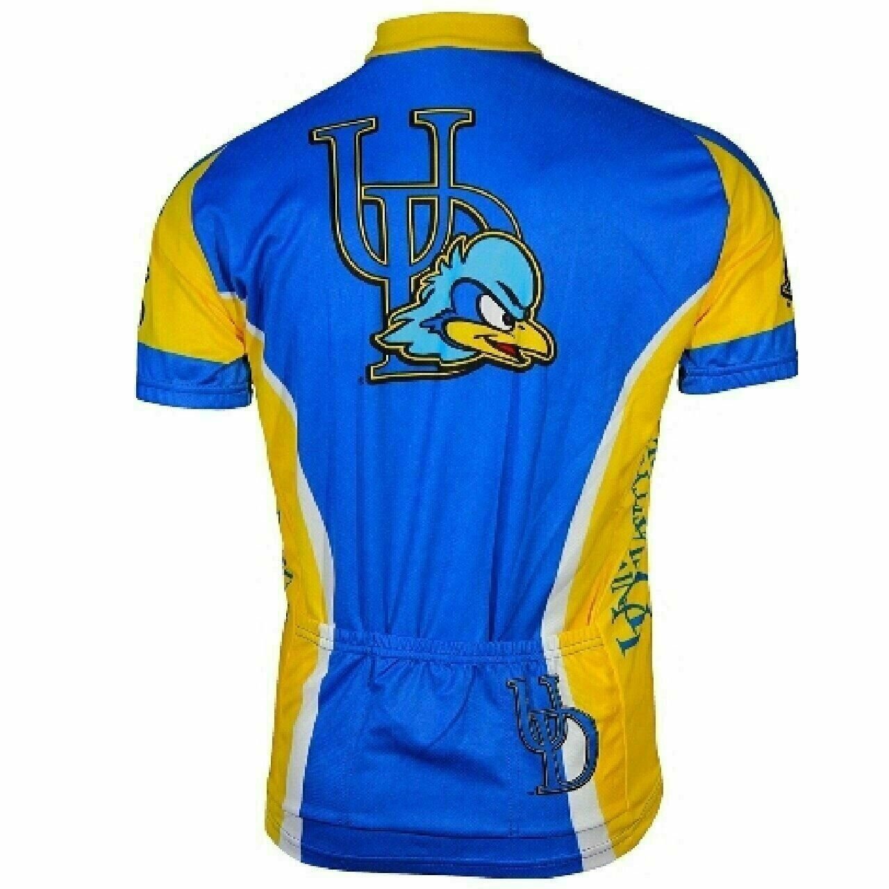 University of Delaware Blue HensFull zip Men'sCycling Jersey