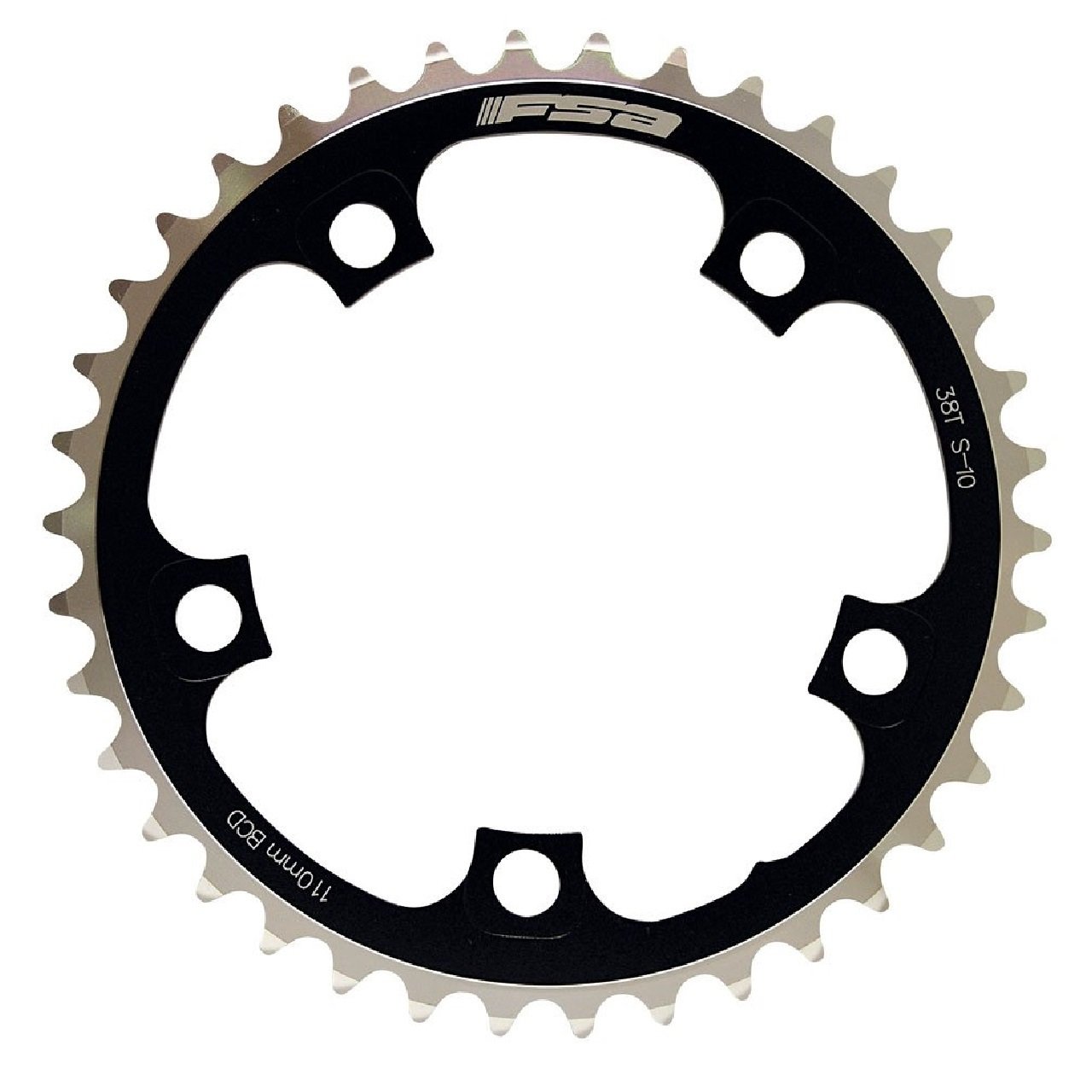 FSA Pro Road Chainring 110BCD x 36t - Black WB047 {N-10/11}