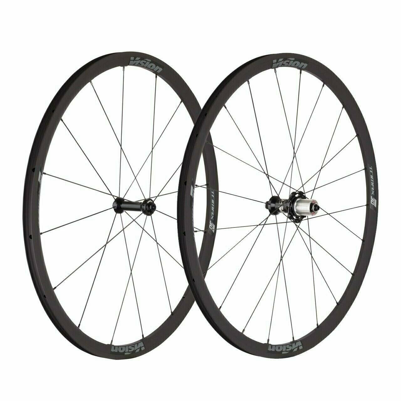 Vision TriMax 30 KB 30MM Alloy 16/21H 700c Clincher Road Wheelset