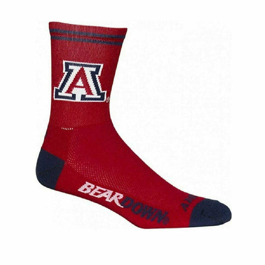 Socks University of Arizona Officially Licensed Multi Purpose crew length-5"