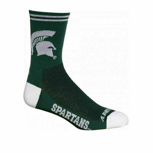 Michigan State University Officially Licensed Multi Purpose Socks crew length 5"