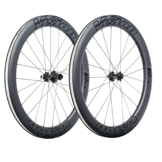 Vision SC60 TL Carbon Wheelset | Center Lock Disc, XDR Freehub