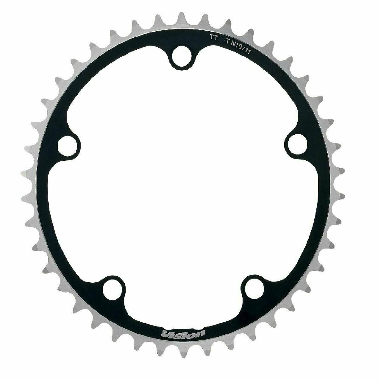 Chainring Vision Metron TT Alloy 5 bolt Chainring 130 x 39t