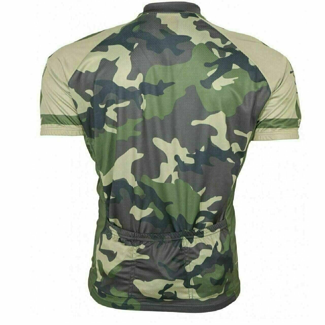 Cycling Jersey World Jersey Outlaw Camo Road Full Zip Men's Cycling Jersey