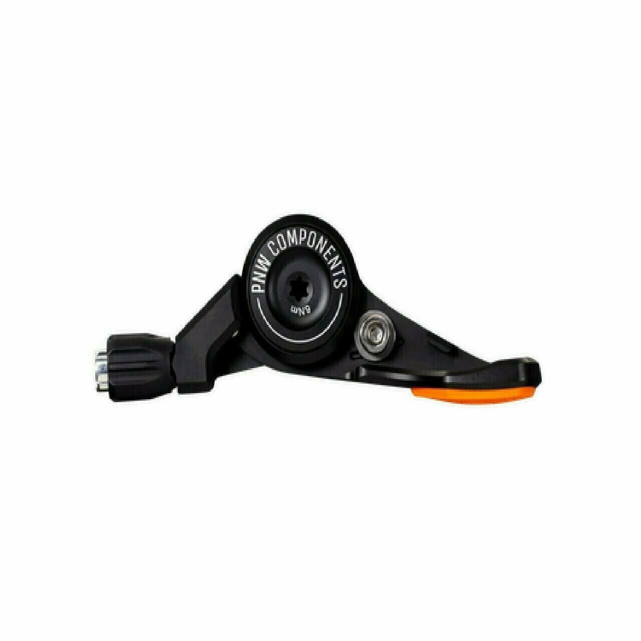 PNW Loam Lever Mountain Bike Dropper Post Lever - Safety Orange 22.2mm