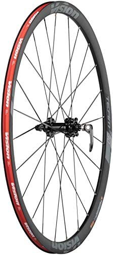 VISION Team 30 Wheelset - 700c, QR x 100/135mm, 6-Bolt, HG 11, Black, Clincher