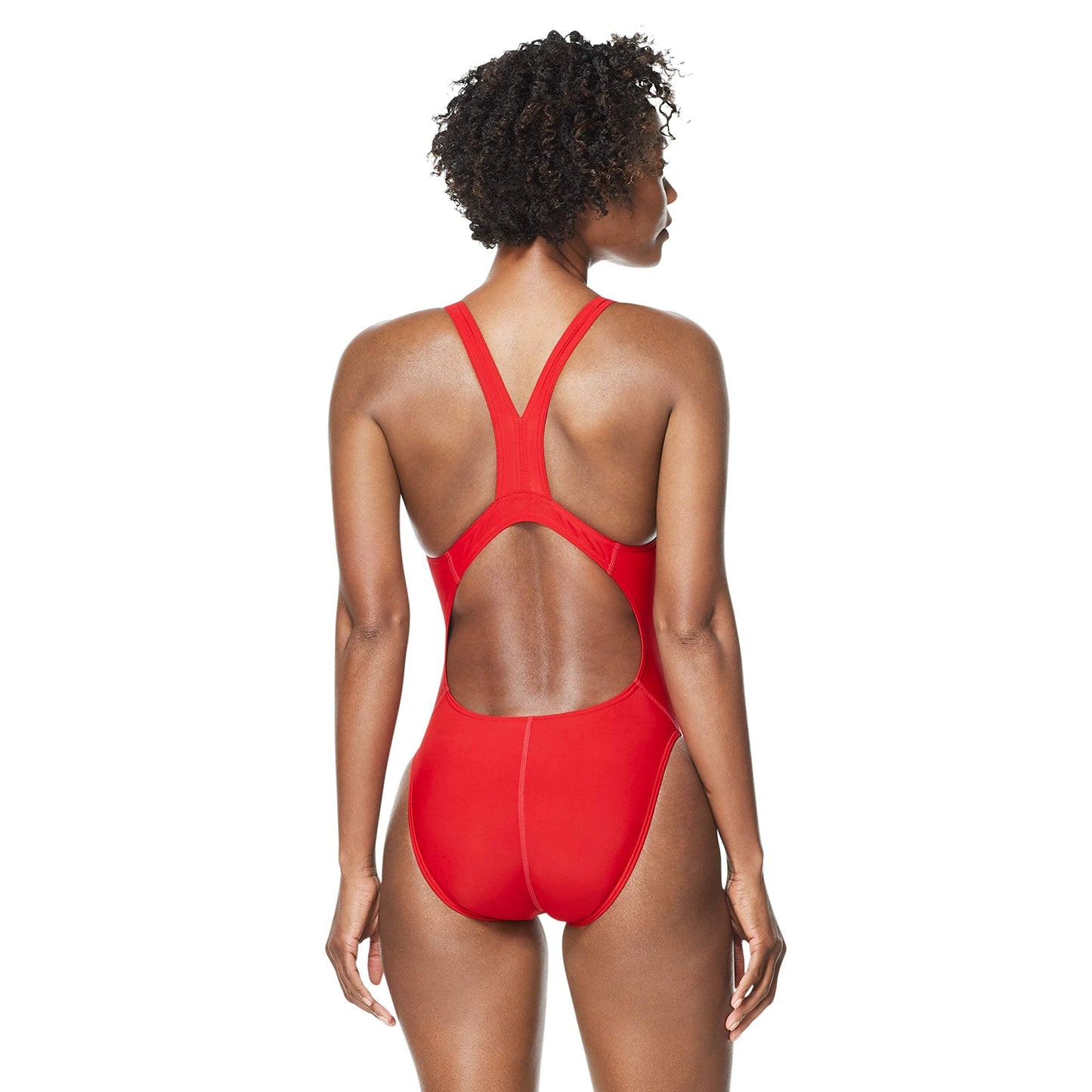 Speedo Womens One Piece Prolt Super Pro Solid Adult Swimsuit, Speedo Red, 26