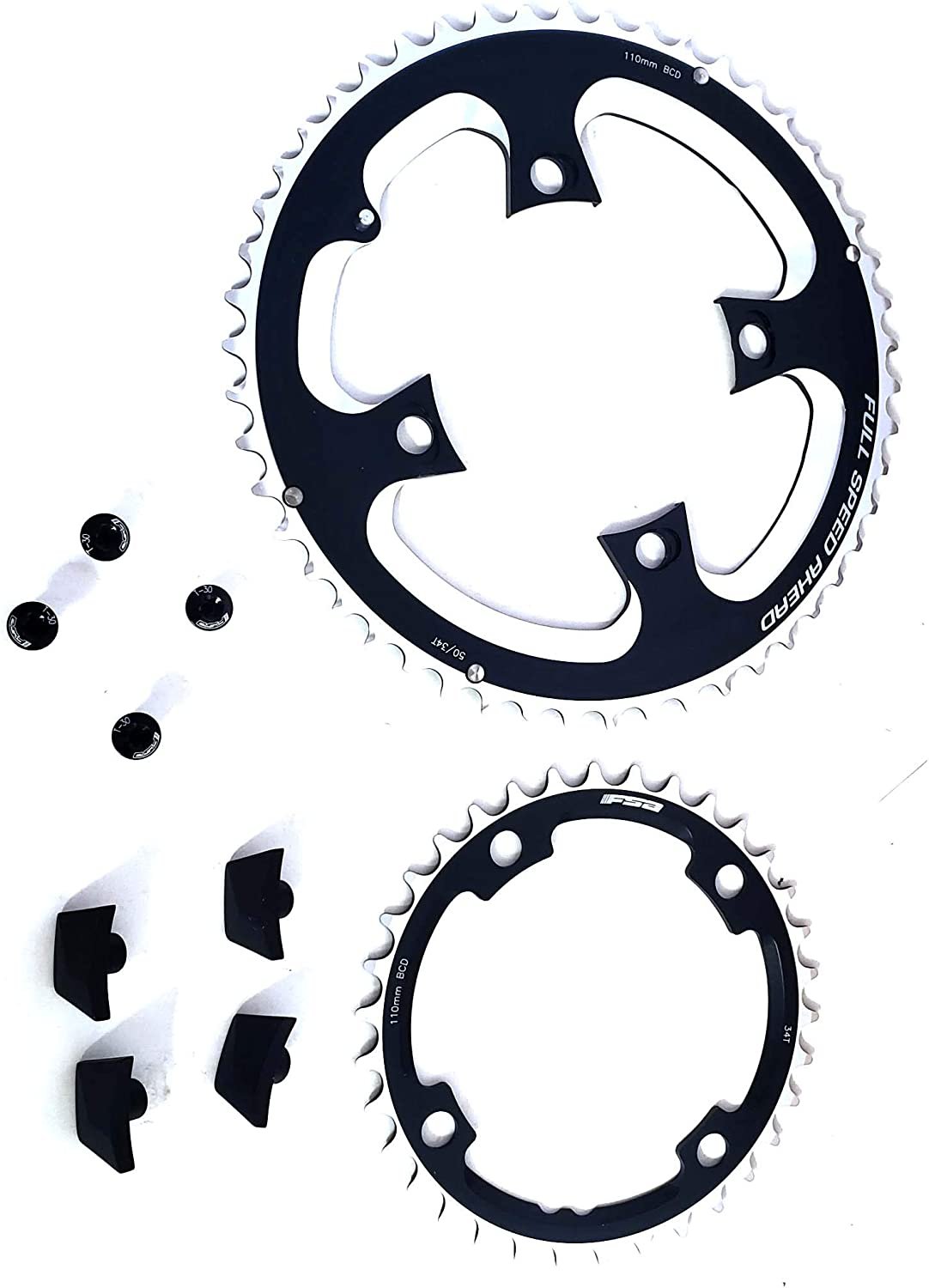 Full Speed Ahead FSA Powerbox Carbon Bicycle Chainring - BCD110