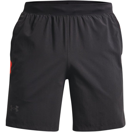 Under Armour UA Launch Running Short SW 7'' Medium Charcoal/Orange