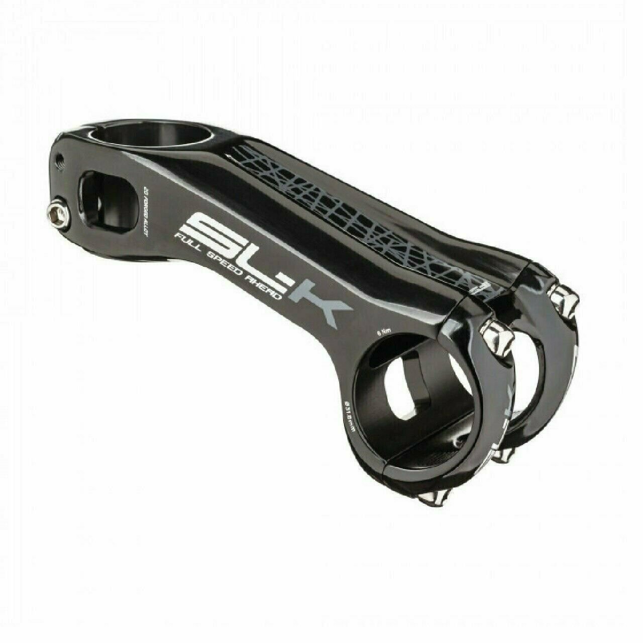 FSA SL-K ALLOY -20° DROP MTN STEM  31.8 clamp x 80mm Long BLACK