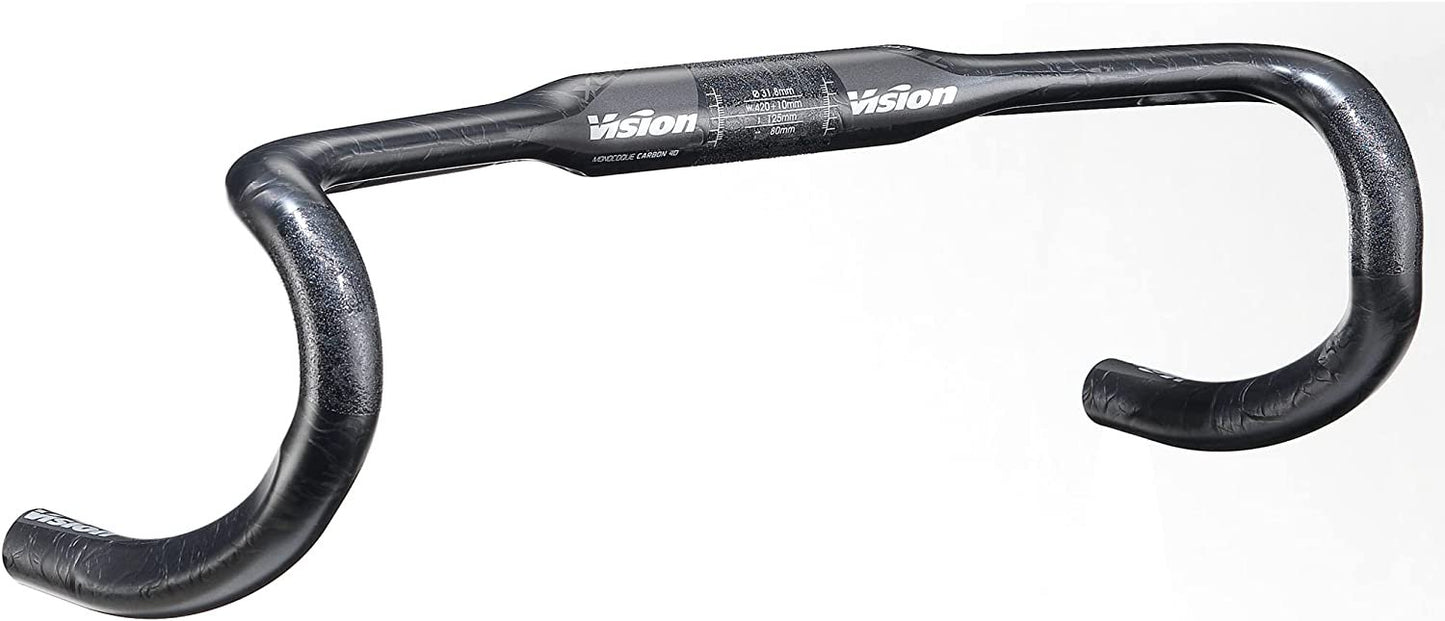 Vision Trimax Carbon 4D 420mm Road Bike 31.8mm Compact