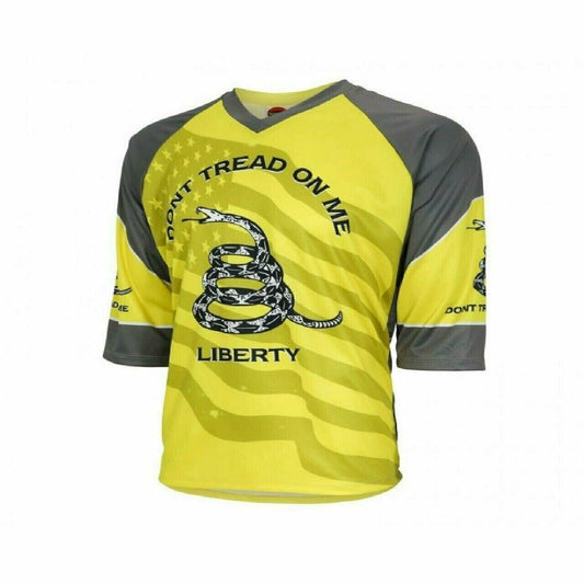 Mountain Bike Jersey Don't Tread On Me  Men's 3/4 length sleeve loose fit casual