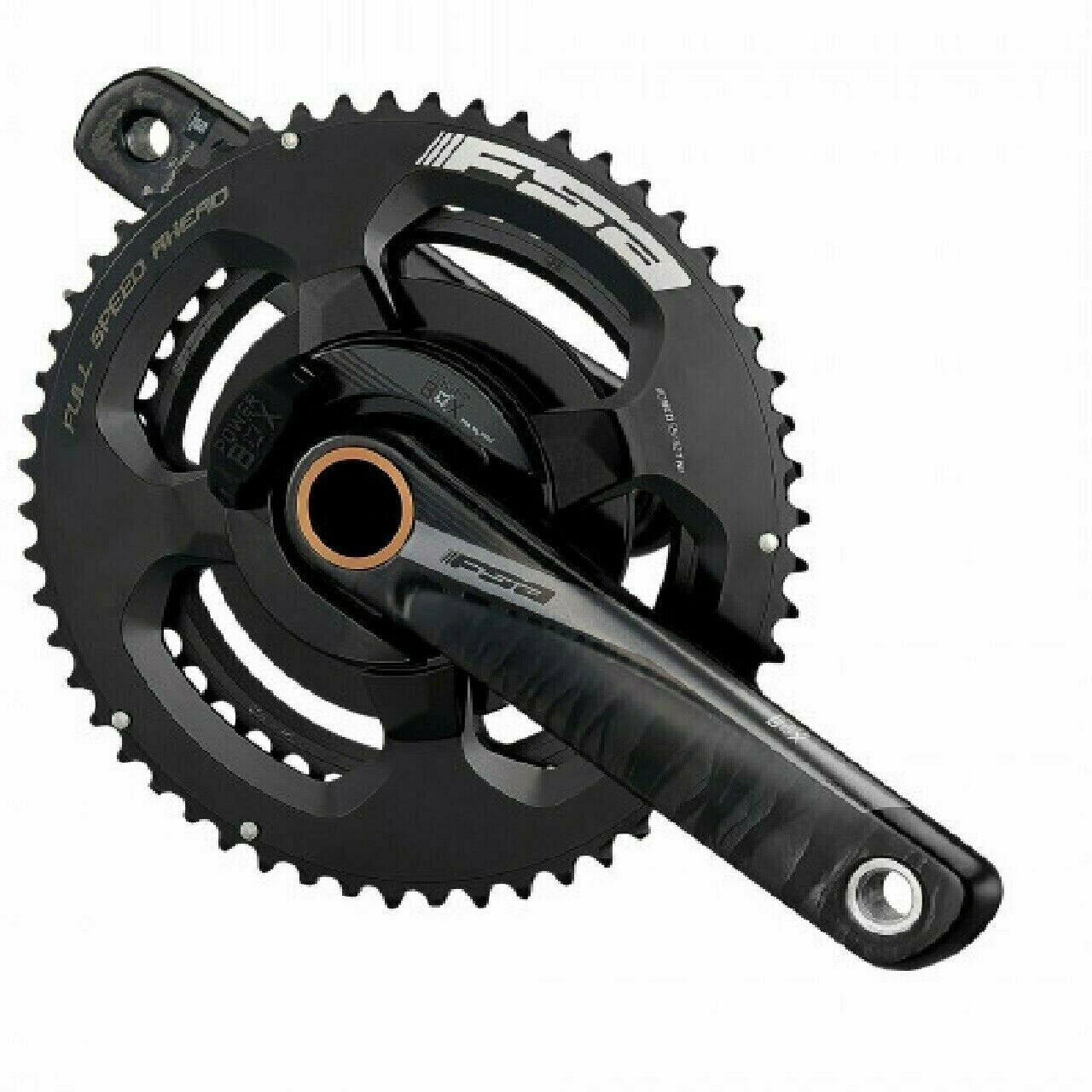 FSA Powerbox Carbon Powermeter Road Crankset 50/34T 386EVO