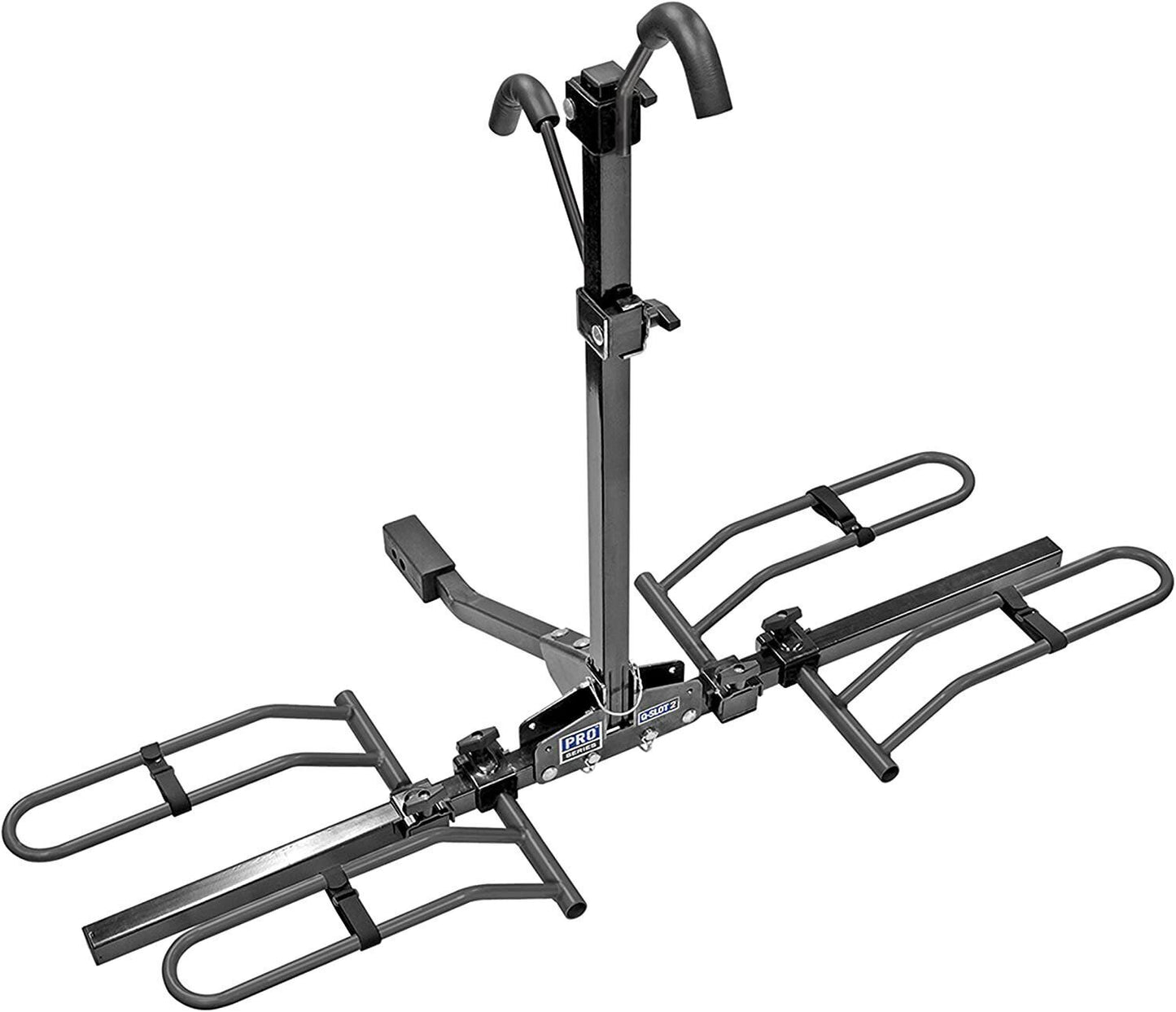 Bike Rack Pro-Series Q-Slot 2 Black 2-Bike Hitch Mounted Bike Carrier