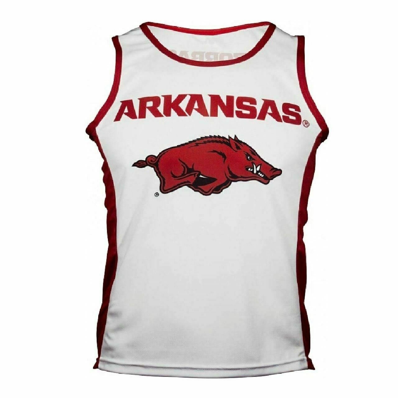 Running Shirt University of Arkansas Razorbacks Triathlon sleeveless XXL BM1