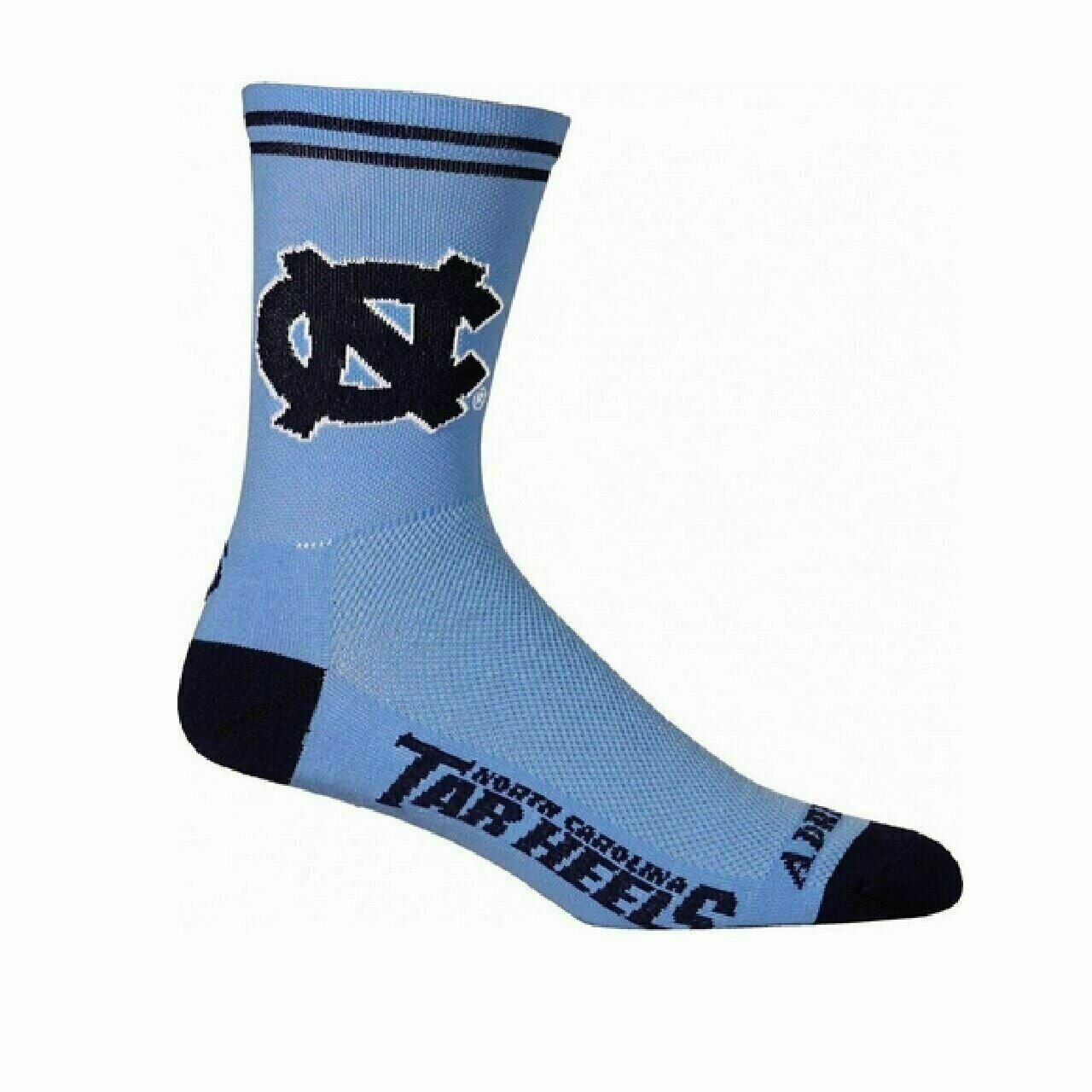 University of North Carolina UNC crew length-5" Multi Purpose Licensed Socks