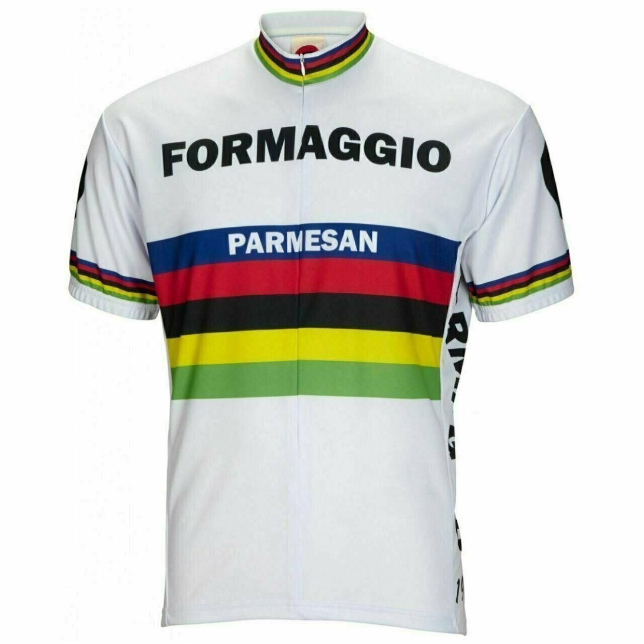 Cycling Jersey Formaggio 1965 World Champ Short sleeve 19" zip men's