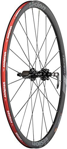 VISION Team 30 Wheelset - 700c, QR x 100/135mm, 6-Bolt, HG 11, Black, Clincher