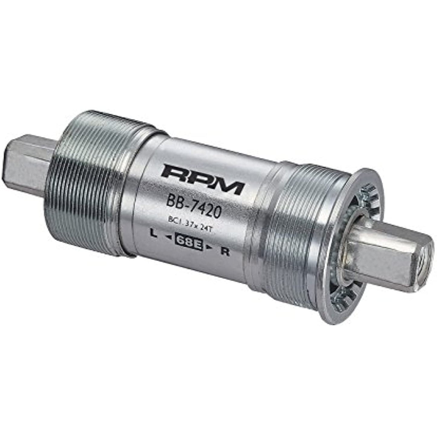 FSA Unisex's Power Pro JIS Bottom Bracket, Silver, 122.5 x 68/73 � 34 mm