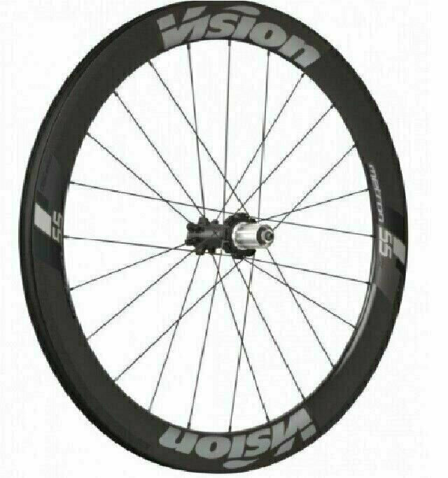 VISION METRON 55 SL Disc CL CARBON Tubular WHEELSET 21F/24R 55MM RIM 11 SPEED