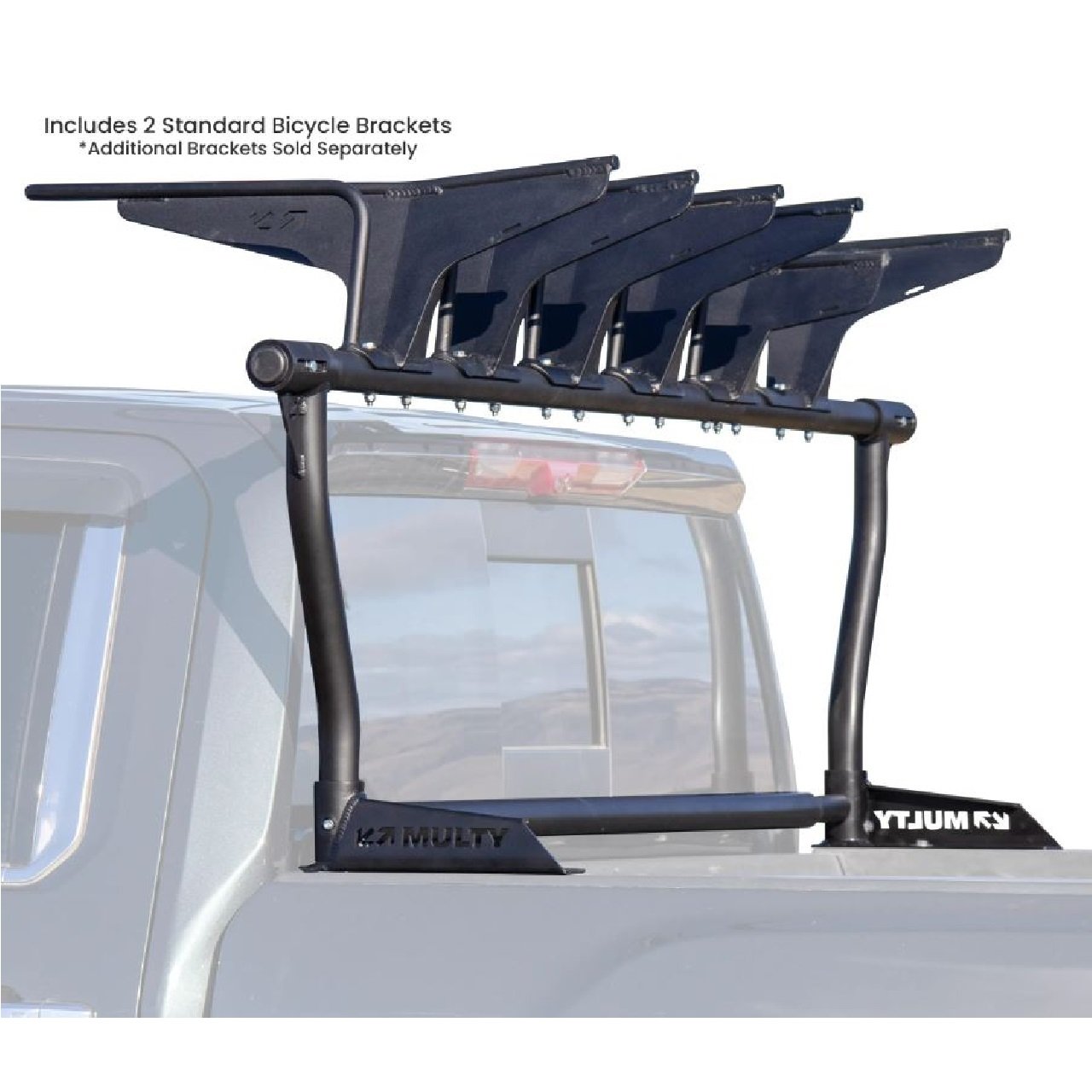 MULTY® Pro XL Bike Rack Holds 2 bikes Fits Ford Superduty